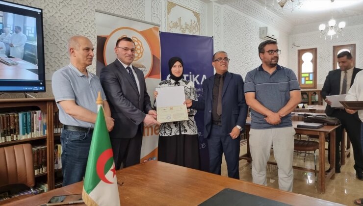 TİKA, Cezayir’deki Osmanlı dönemi el yazmalarını koruma ve dijitalleştirme çalışmalarını tamamladı