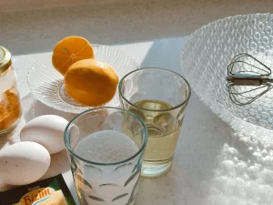 Glutensiz limon soslu muhallebi (Videolu)